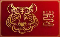 Happy Chinese New Year! 2022 is the Year of the TIGER